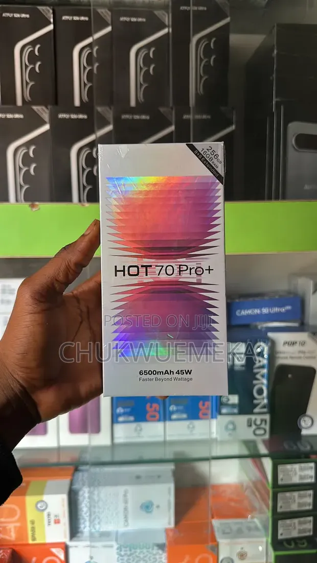 New Infinix Hot 70 256GB Gray - 1