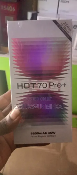 New Infinix Hot 70 256GB Gray
