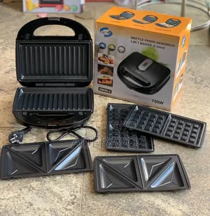 Rashnik 3-in-1 Sandwich Maker (Non-Stick)