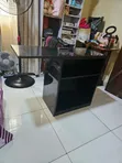 Black MDF Storage Cabinet - 2