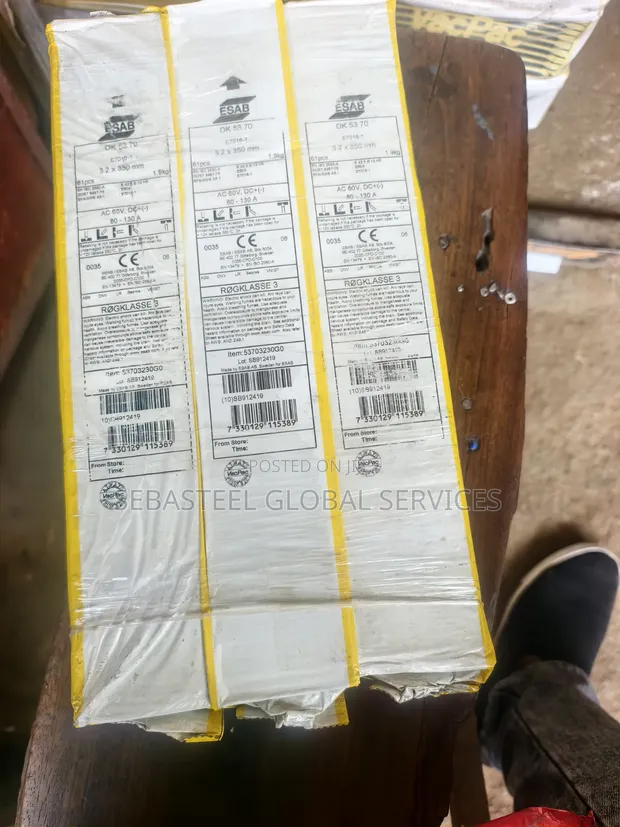 ESAB E7016 Low Hydrogen Welding Electrode 3.2mm - 1