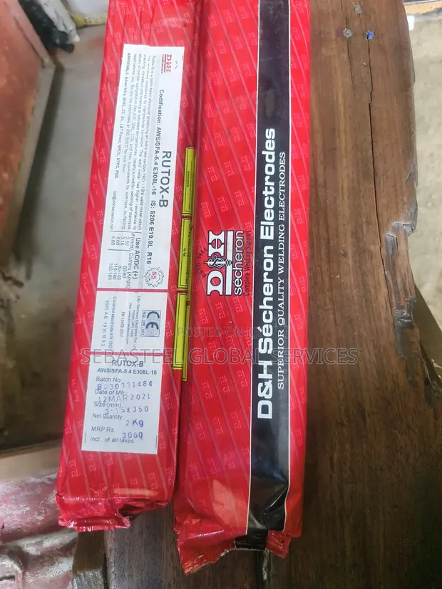 D&H Sécheron E308L-16 Stainless Steel Welding Electrodes 3.15mm - 1