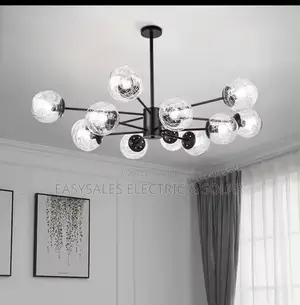 Nordic Luxury Glass Ball Chandelier - Haske 12