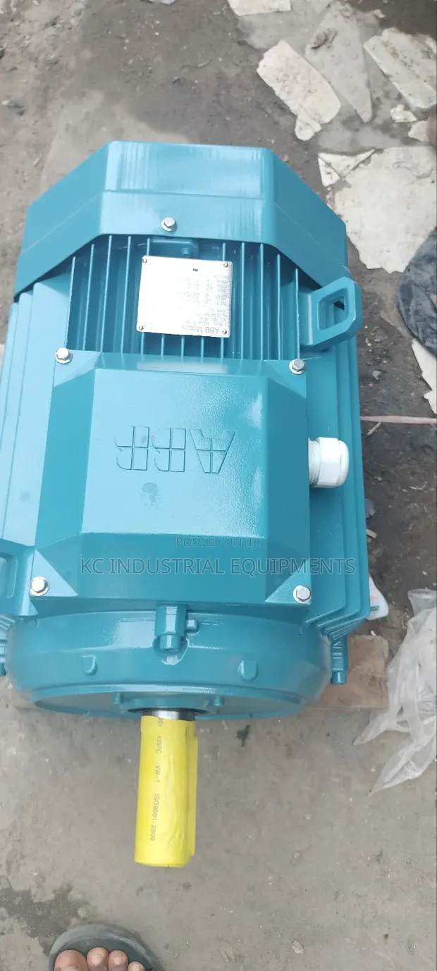 ABB Electric Motor 18.5kW 25HP 1470RPM Foot Mount - 1