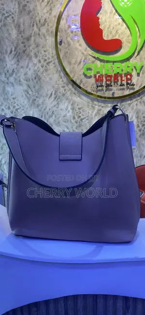 Luella Grey Classic Brown Leather Handbag