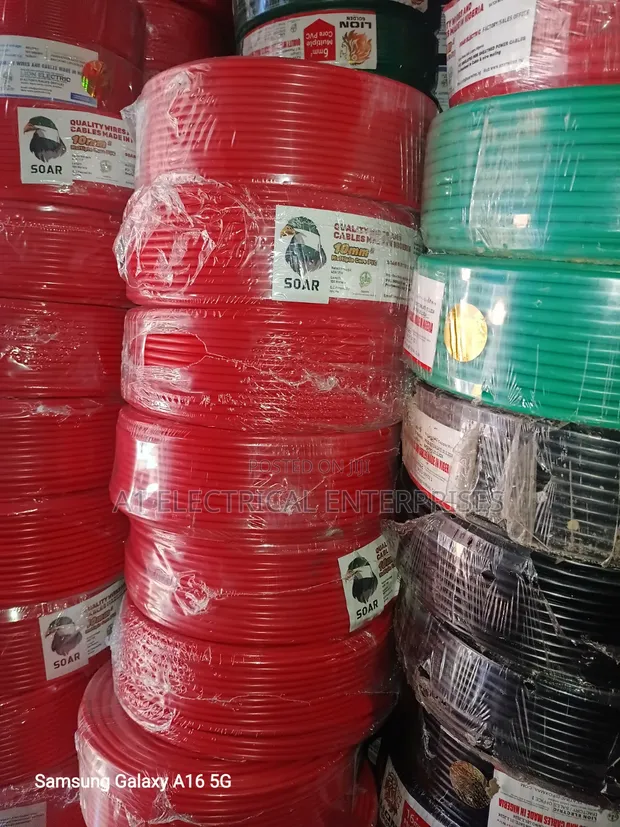 16mm Single Core Electrical Cable - Brand New - 1