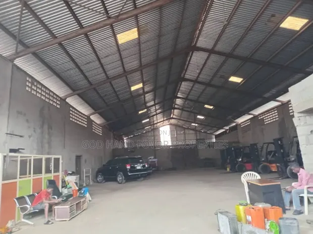 Three Bare Warehouses for Rent in Abule Egba - 1