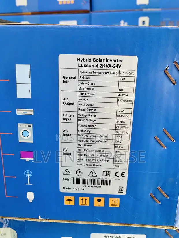 Lexsun 4.2 Kva 24v Hybrid Inverter - 1
