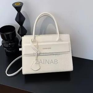 Zynabs Collection Black Patent Leather Handbag