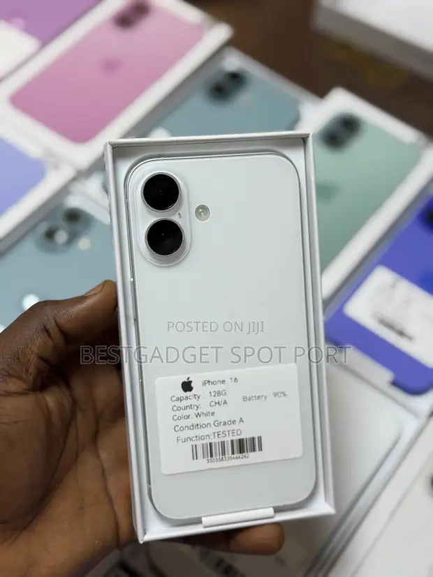 Apple iPhone 16 128GB White (Foreign Used) - 1