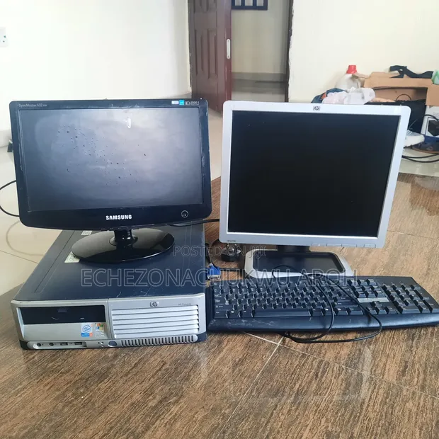 HP Desktop Computer 2GB RAM Intel Pentium 250GB HDD - 1