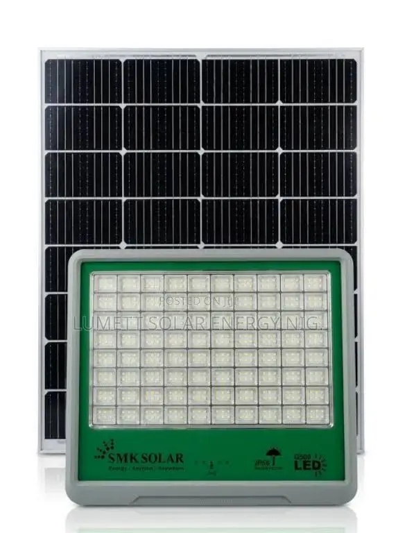 SUKHIG 500W Solar Flood Light for Outdoor Security - 1