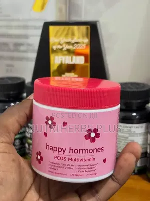 Happy Hormones PCOS Multivitamin - Yana Rage Menstrual Cramps & Ciwon Kugu