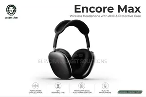 Green Lion Encore Max Wireless Headphones with ANC & Case