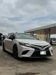 2019 Toyota Camry XSE V6 - White, Red Interior, Pano Roof - 4