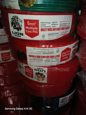 6mm Single Core Copper Cable - Golden Lion