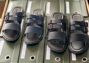 Gianfranco Butteri Matured Men's Leather Slippers