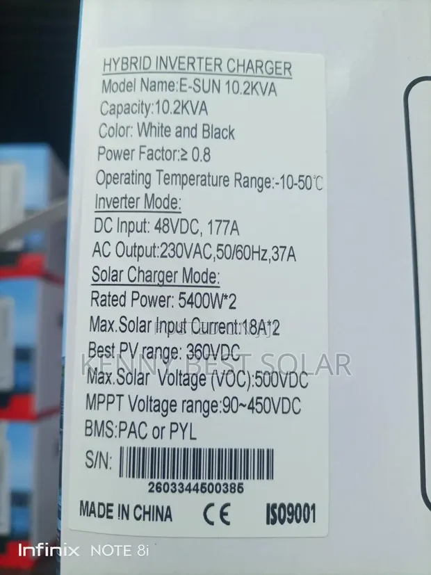 Sako 10.2kVA 48V Hybrid Inverter - 1