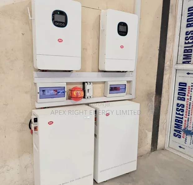 24kVA Itel Hybrid Inverter System da 32kWh Lithium Baturi da 650W Panels - 1