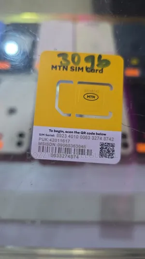 MTN 120GB Data SIM Card