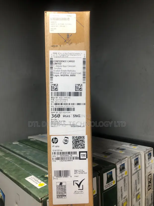 New HP 15 Laptop: 8GB RAM, 512GB SSD, Intel Core i5 - 1