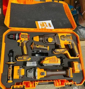 INGCO 20V Brushless 3-in-1 Cordless Combo Kit