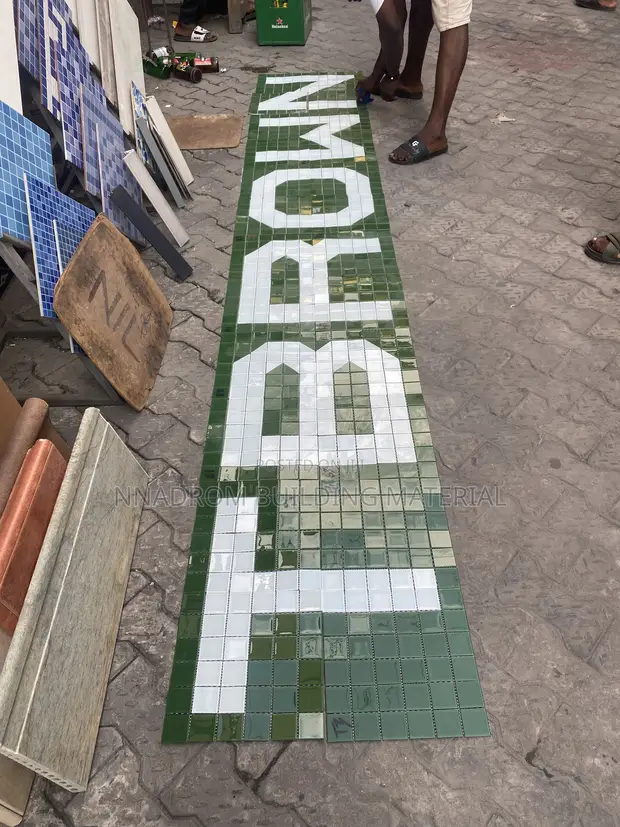Custom Mosaic Name Art - 1