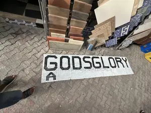 Custom Mosaic Name Art