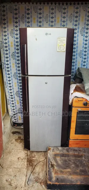 Used LG Refrigerator - Gray, 2-Door