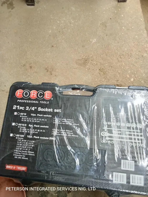 Force 21pc 3/4" Socket Set - 1
