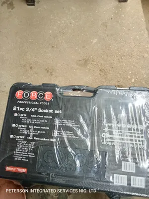 Force 21pc 3/4" Socket Set