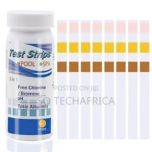 3-in-1 Water Test Strips (pH, Chlorine, Alkalinity)