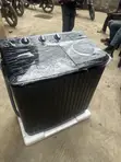 LG Jet Black Twin Tub Washing Machine - Model P800R3AGNC - 2