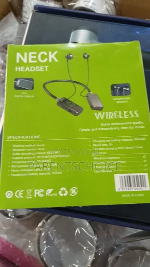 Neckband BT Earphones da LED Display