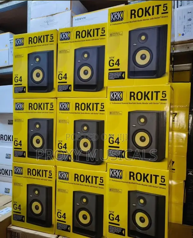 KRK Rokit 5 G4 Powered Studio Monitors - 1