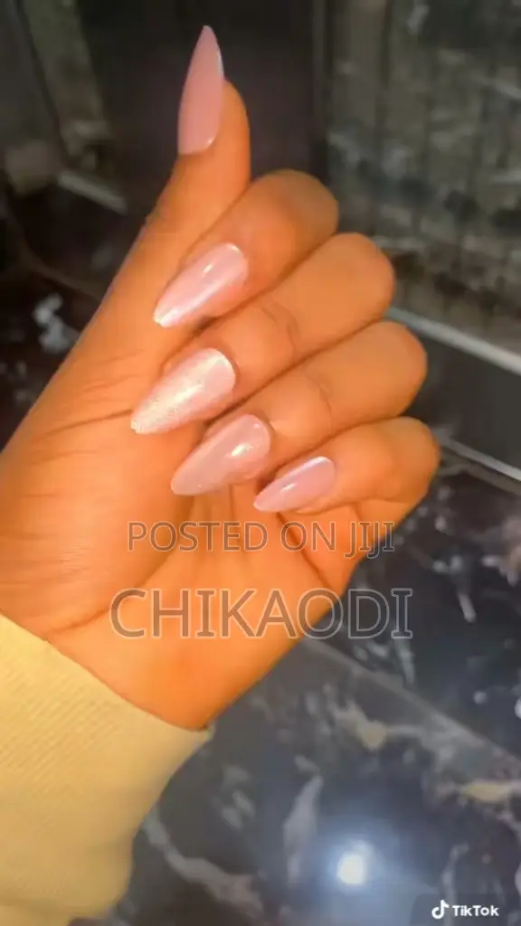 Press On Nails - Pink & Blue Set - 1