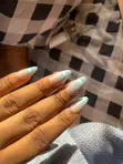 Press On Nails - Pink & Blue Set - 4