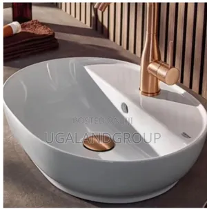Bristan Modern Countertop Basin - Oval Ceramic