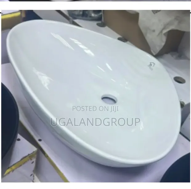 Modern Glossy White Skyhome Basin - 1