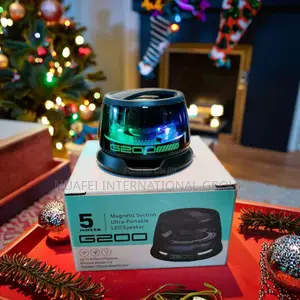 Magnetic Section Ultra Portable LED Speaker
