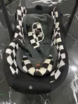 Baby Car Seat - Black - 2