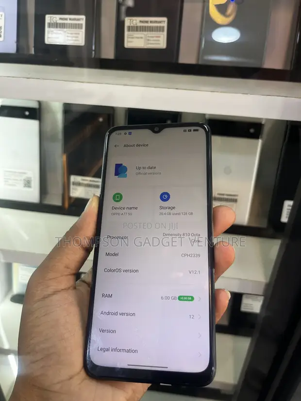 Oppo A77 128GB Baki - 1