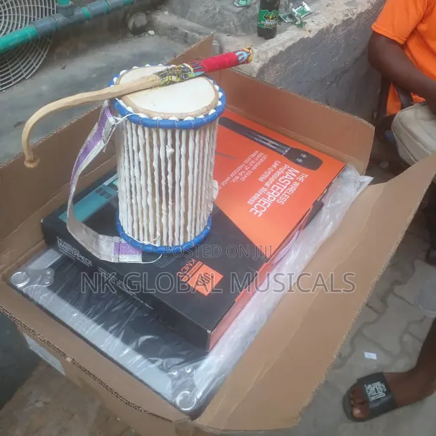 Professional Talking Drum - Brand New - 1