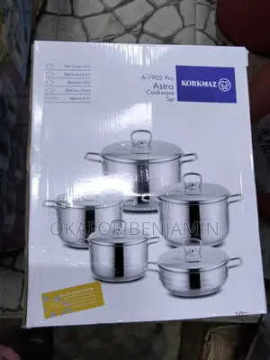 Saitin Tukwane Bakin Karfe Mai Inganci 5-Piece