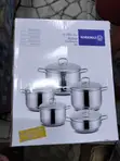 High Quality 5-Piece Stainless Steel Pot Set - 2