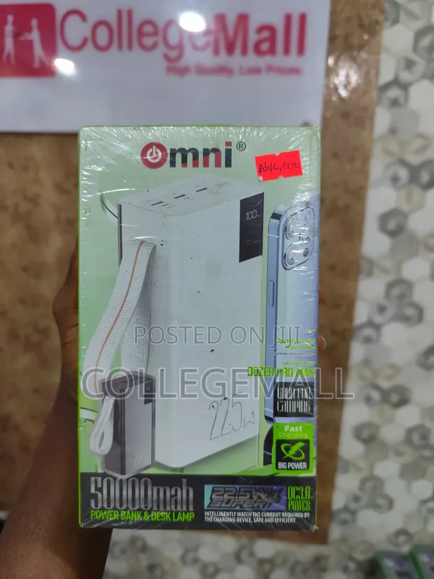 Omni 50,000mAh Power Bank mai Nuni da LED - 1