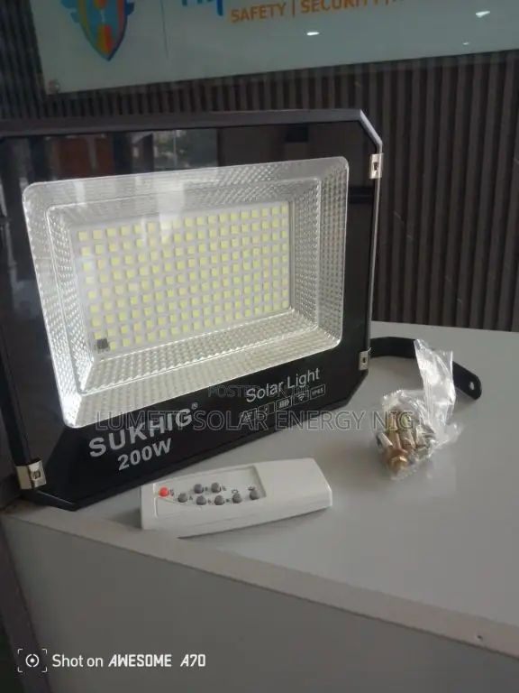 SUKHIG 200W Solar Flood Light for Homes - 1