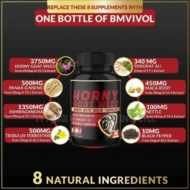 Horny Goat Weed Kapsul - 90 Kayan - 1