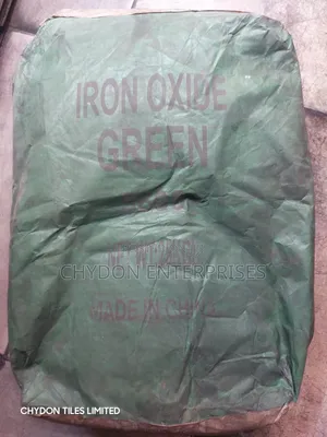 Original Green Pigments for Construction