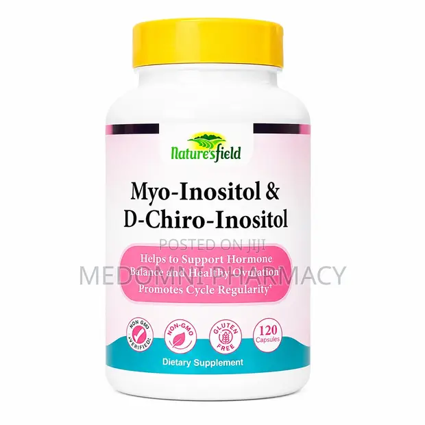 Nature's Field Myo-Inositol & D-Chiro Inositol - 120 Capsules - 1